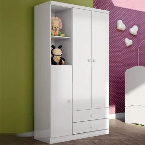 White wardrobe, size 120*220 cm - mkn030