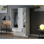 دولاب ابيض 120*220 -mkn05